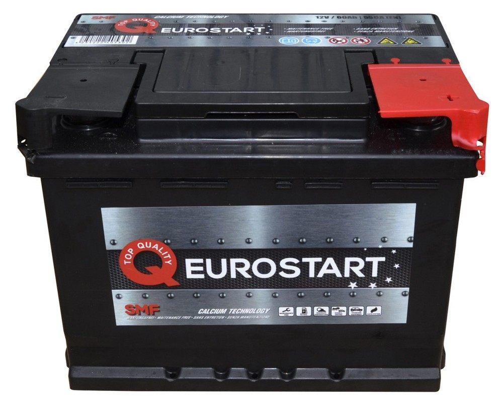 Акумулятор EUROSTART 60Ah (550EN)